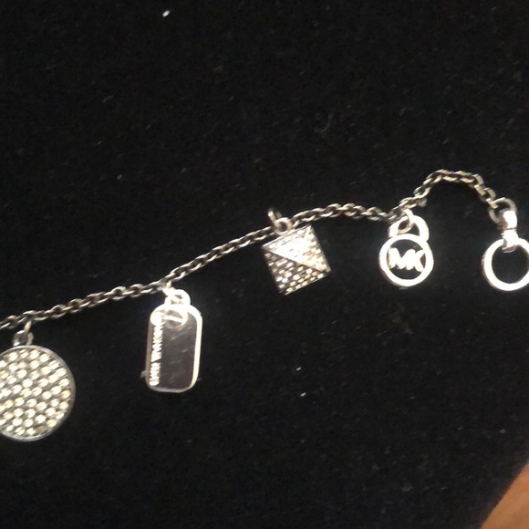 Michael Kors Pave Accented Charm Bracelet - Picture 3 of 5